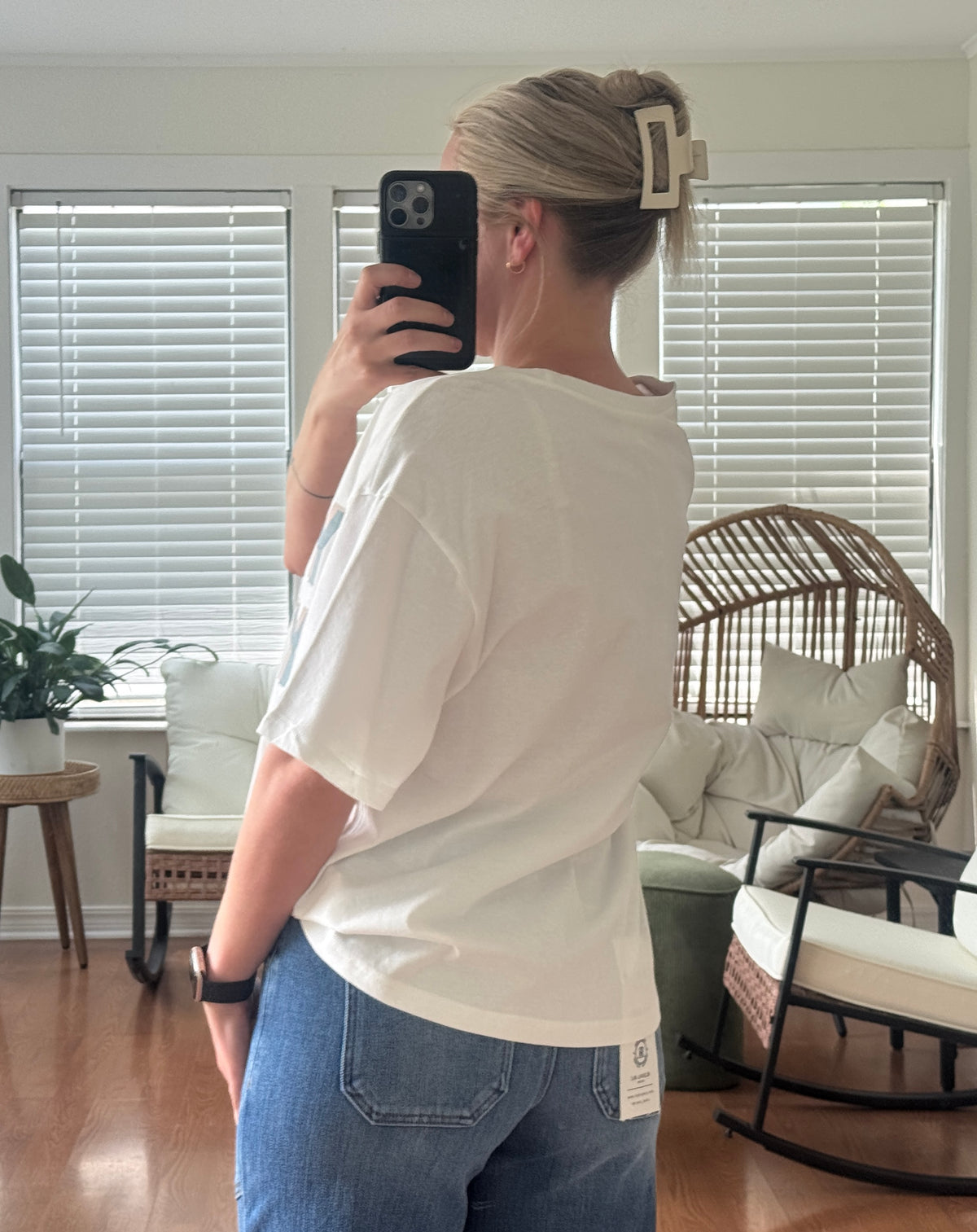 Sunday Funday Short Sleeve Tee - White
