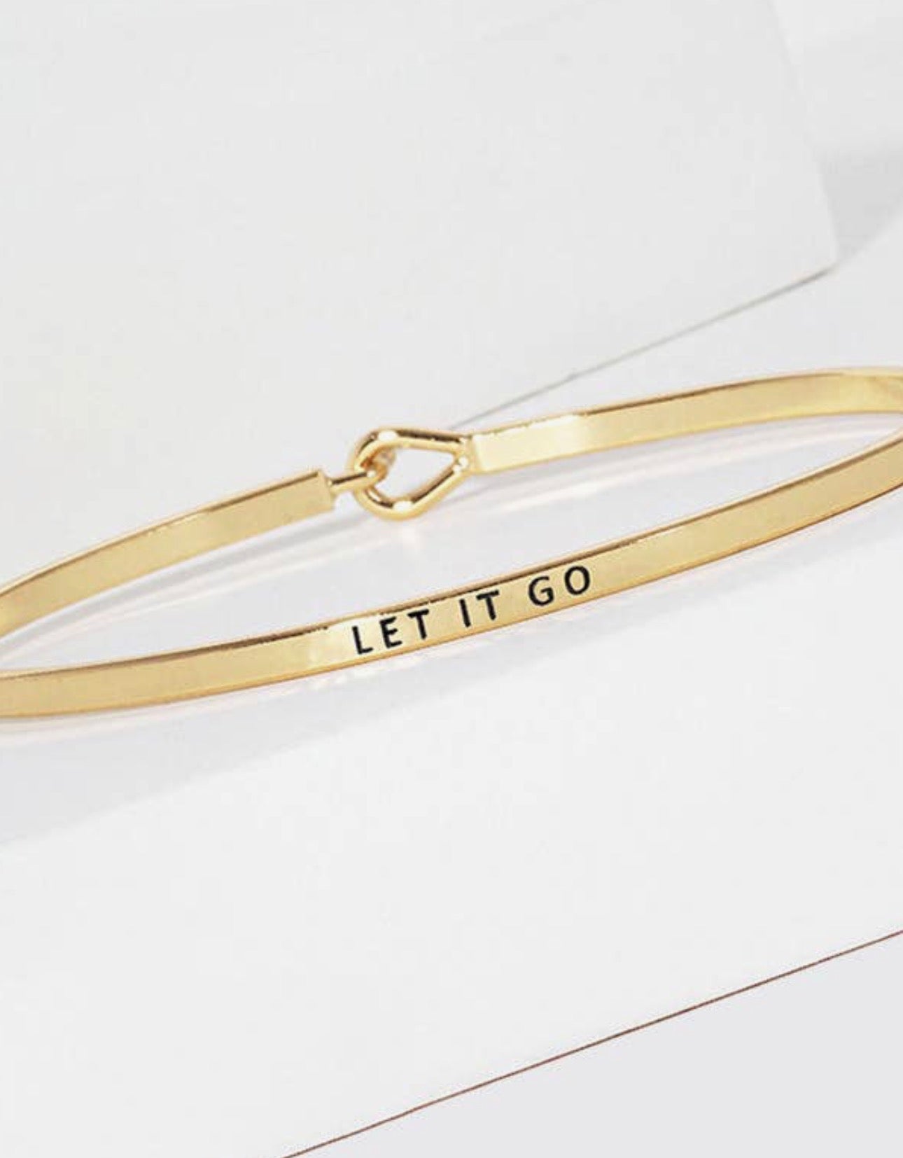 Let it Go Bracelet - Gold