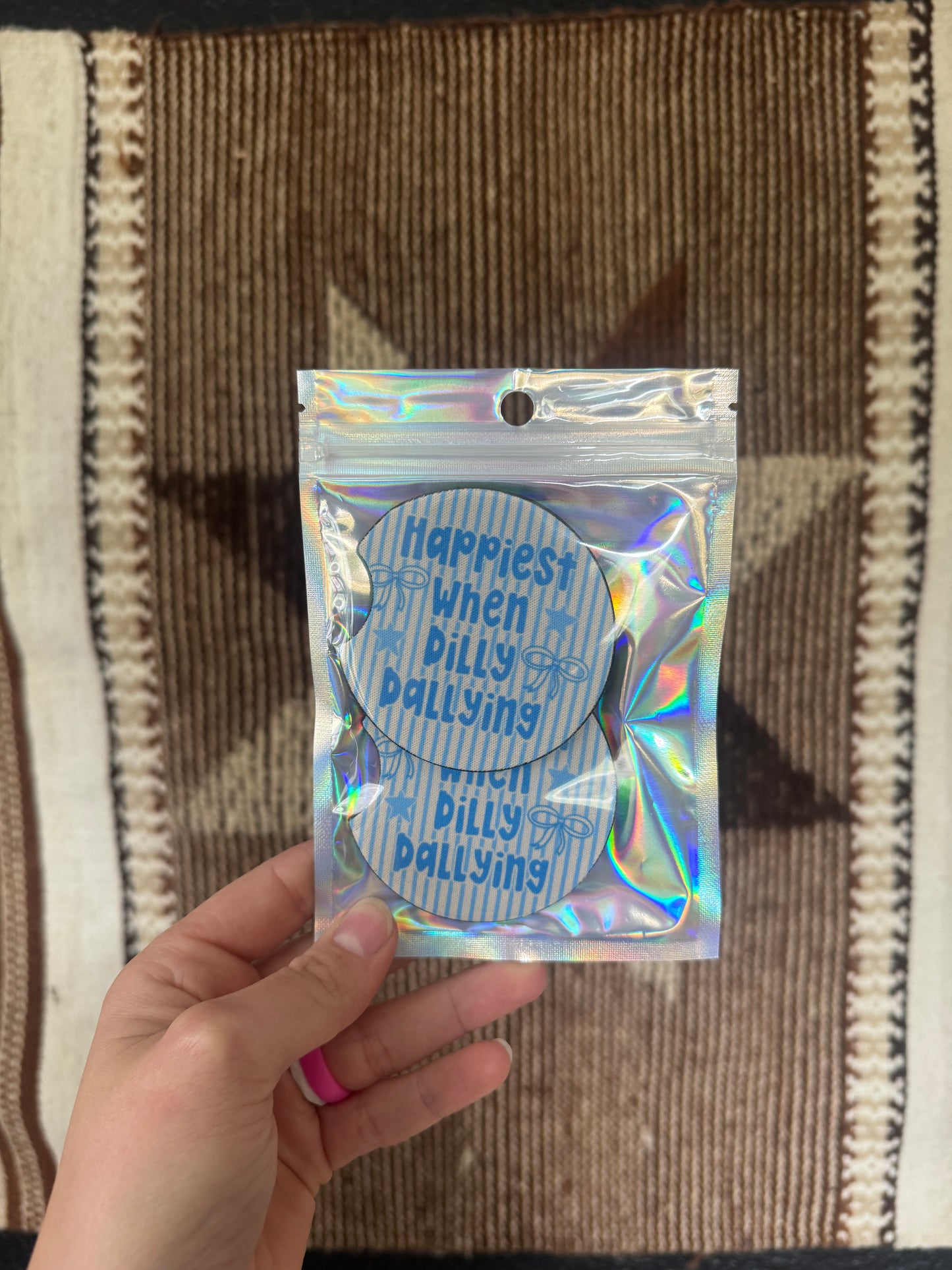 Car Coasters 2pk - Dilly Dally