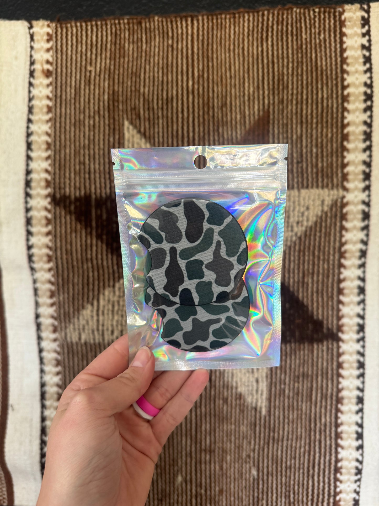 Car Coasters 2pk - Camo