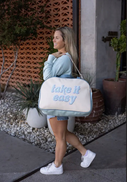 Duffle Bag Weekender - “Take it Easy”