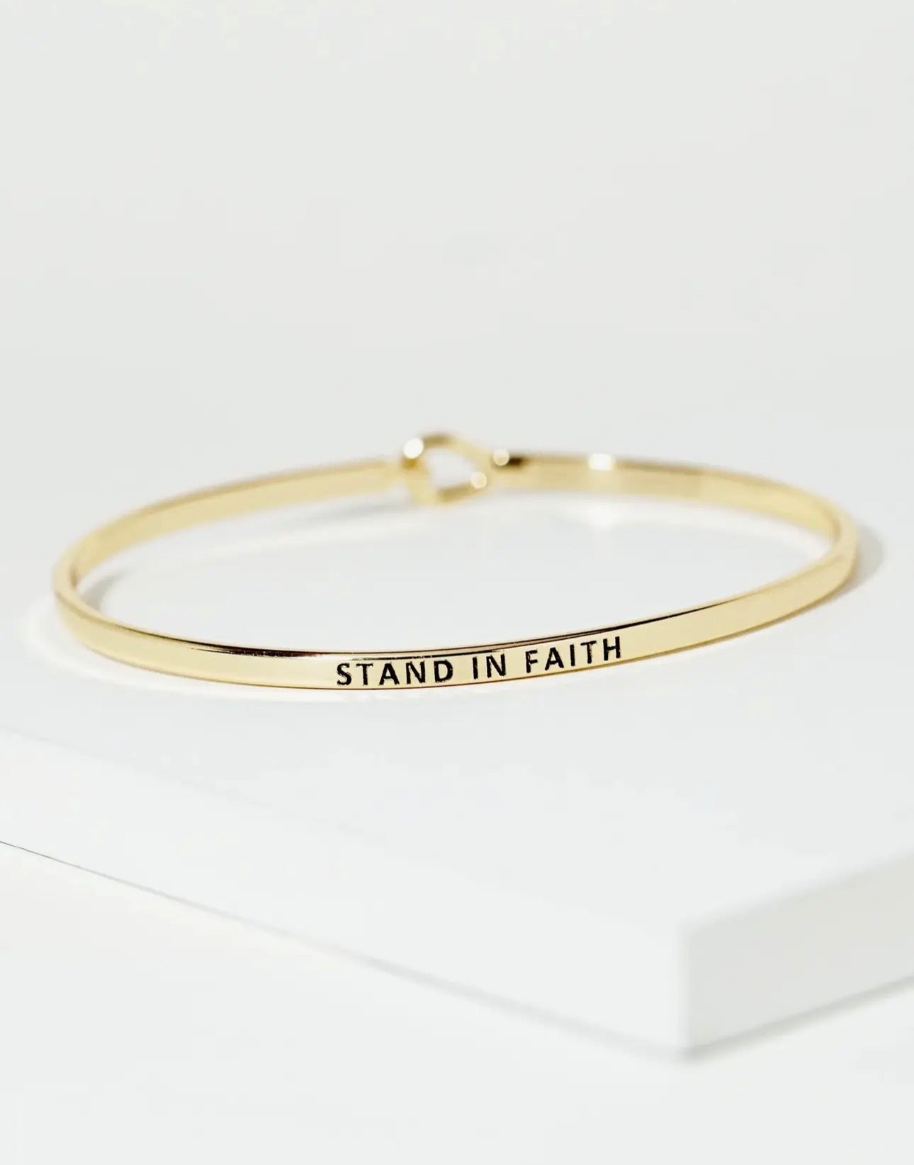 Stand in Faith Bracelet - Gold
